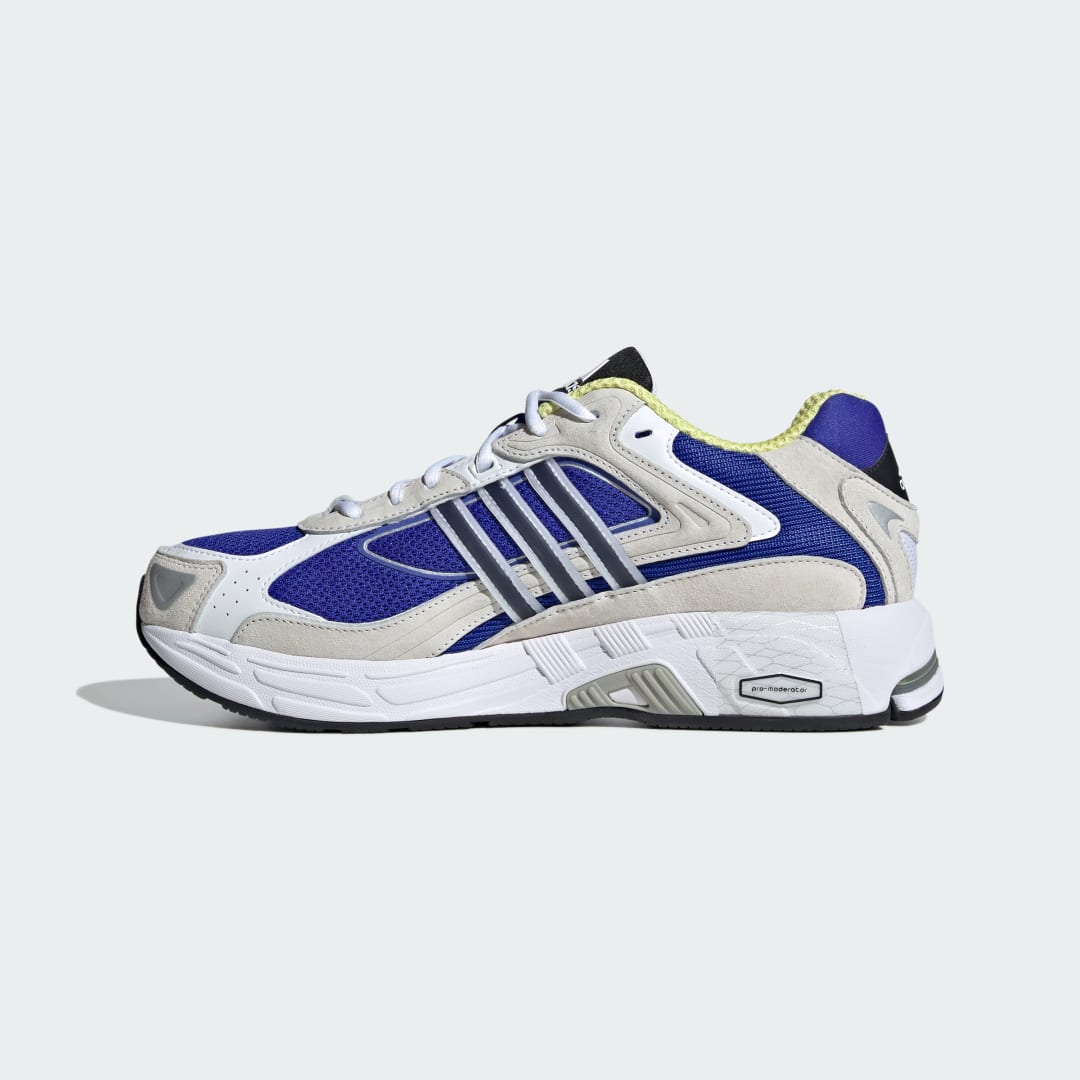 

adidas Tenis Response CL Unisex, Blanco/negro/lucid azul
