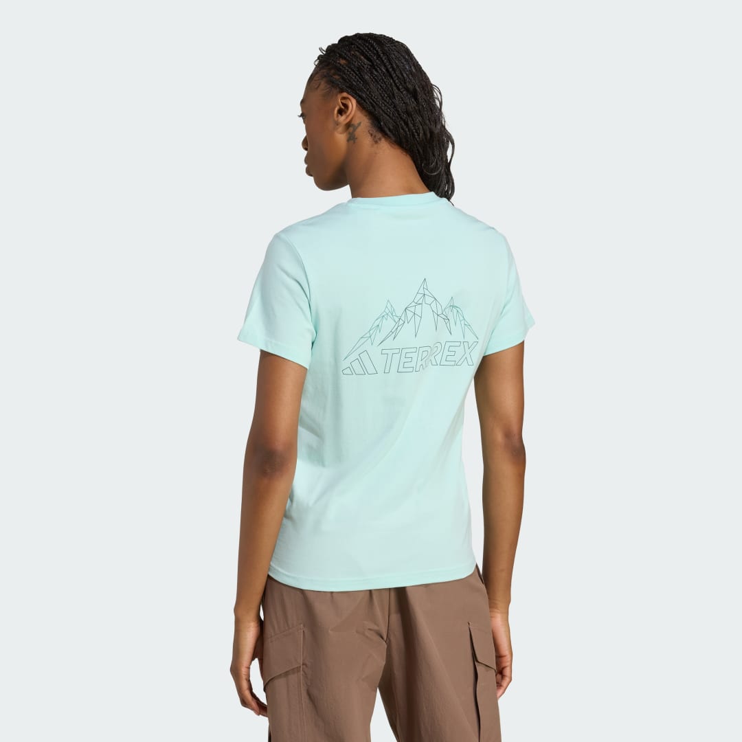 Chemise adidas TX MOUNTAIN TEE EU - vue 4