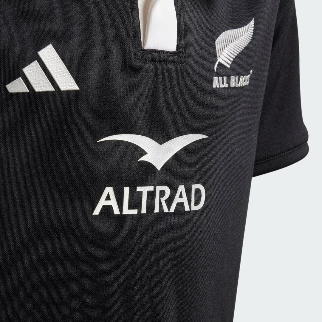 Adidas All Blacks AEROREADY Rugbyshirt met Korte Mouwen