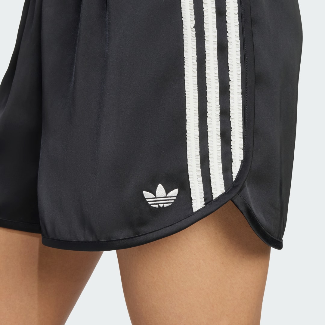 Adidas Originals Satin Ruffle 3-Stripes Short