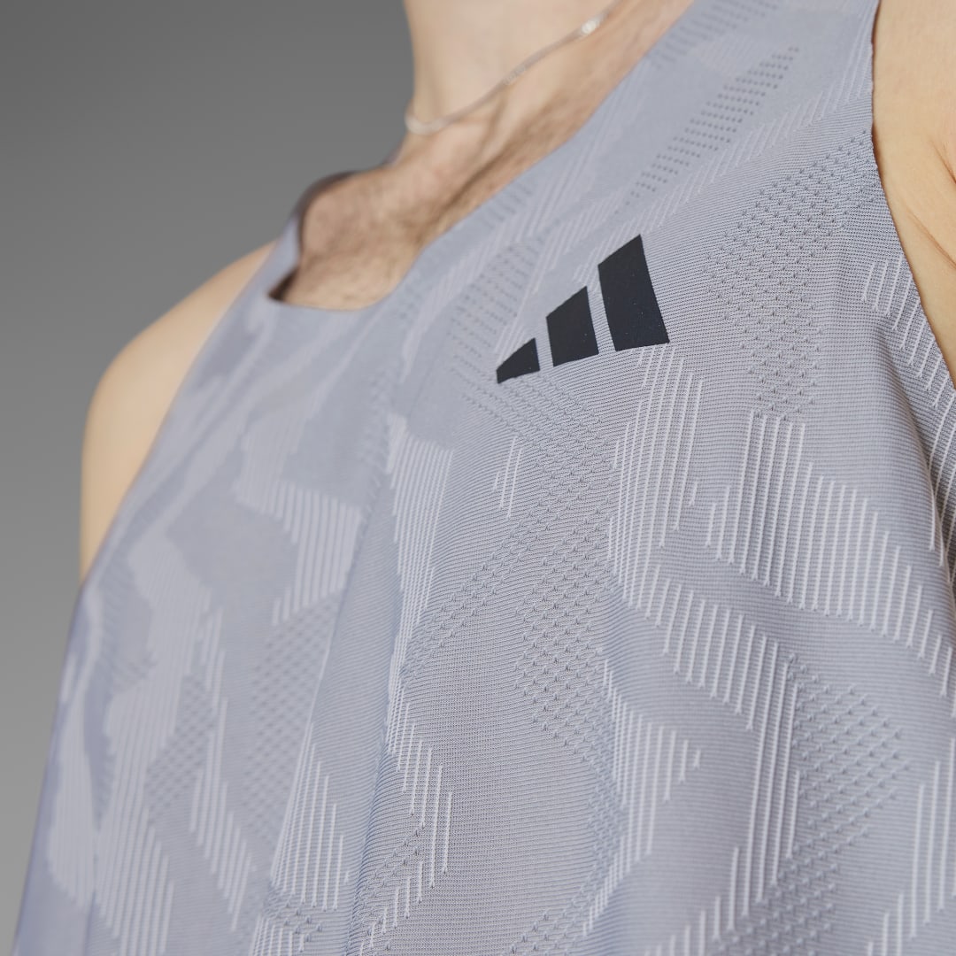 Adidas Ultimate HEAT.RDY Engineered Running Singlet
