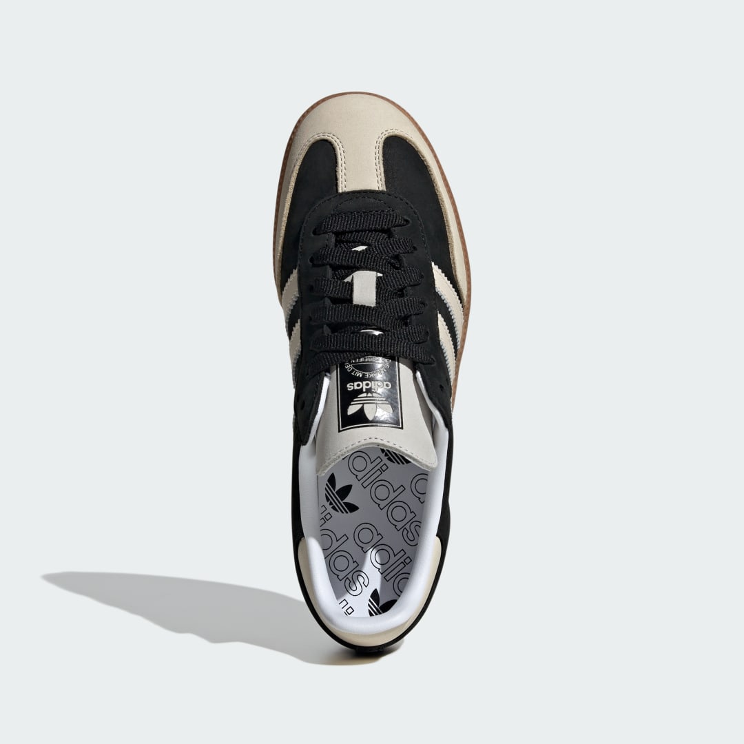 Adidas Samba sneaker Core Black / Wonder White / Silver Metallic