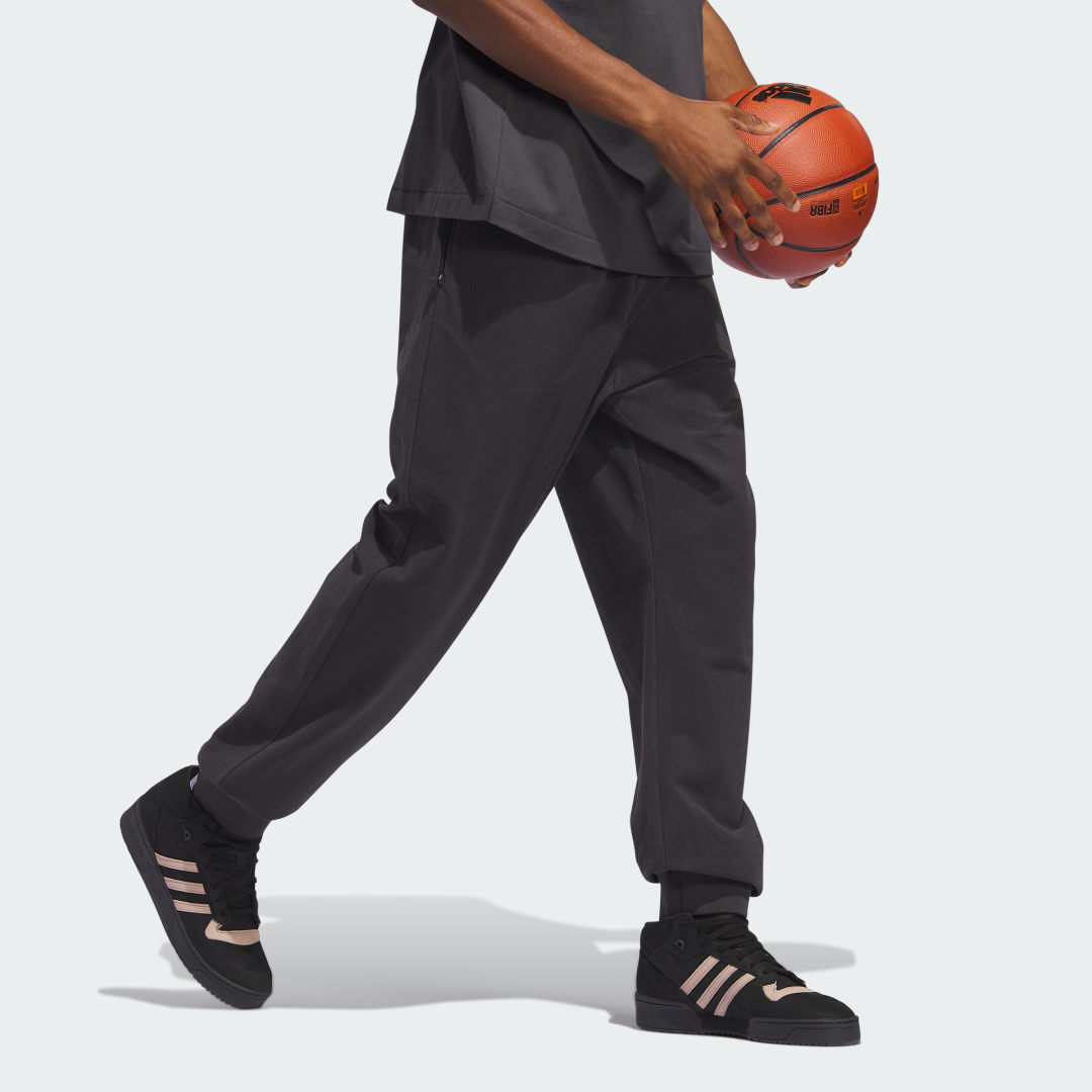 Adidas Performance Basketball Brushed Trainingsbroek