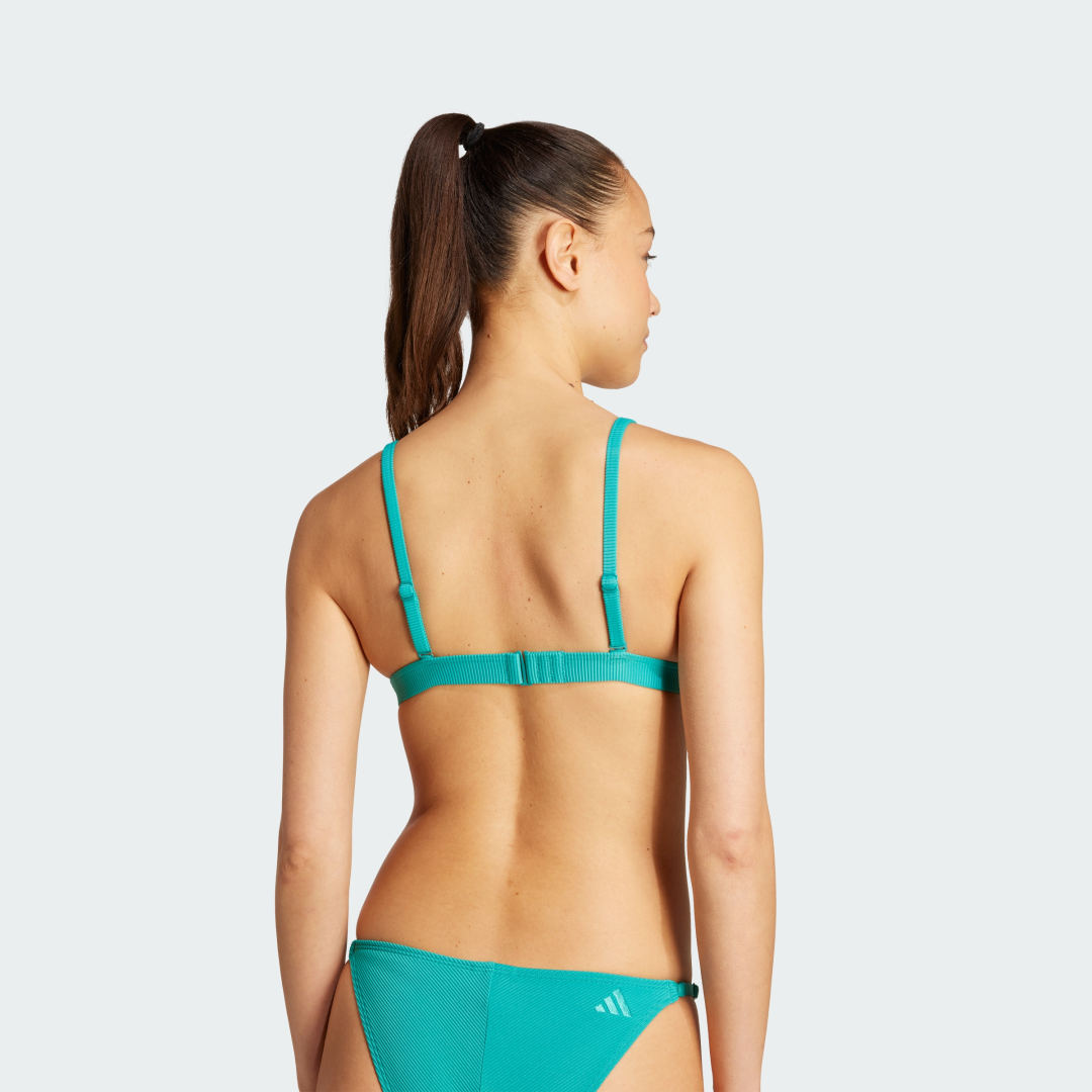 Adidas Iconisea Ribbed Padded Triangle Bikinitopje