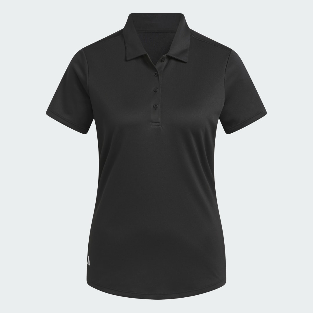 

adidas Playera Polo Manga Corta Solid Performance Mujer Mujer, Negro