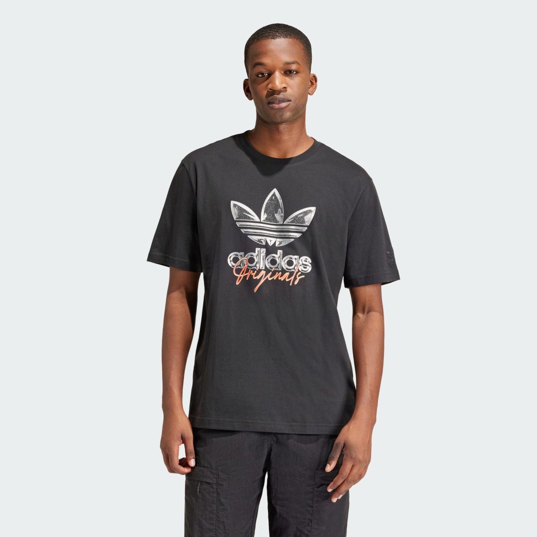 Adidas Originals Bling T-Shirt Black- Heren Black