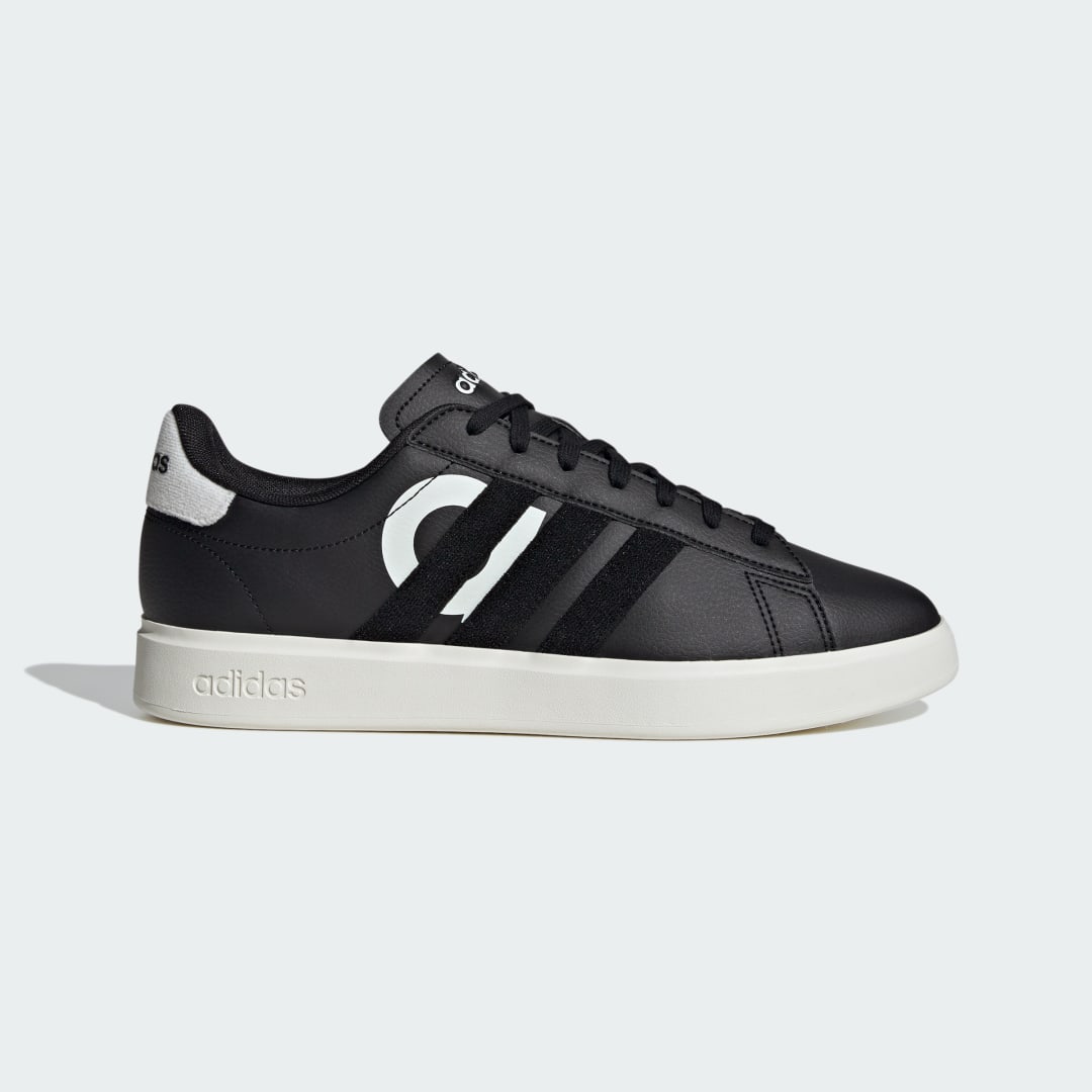 Adidas Grand Court 2.0 Shoes Core Black / Core Black / Off White
