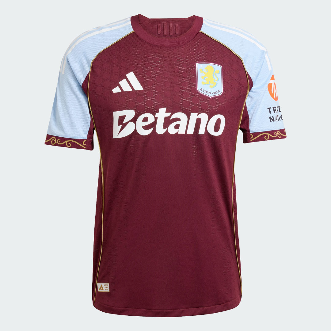 Adidas Aston Villa FC 25 26 Authentiek Thuisshirt