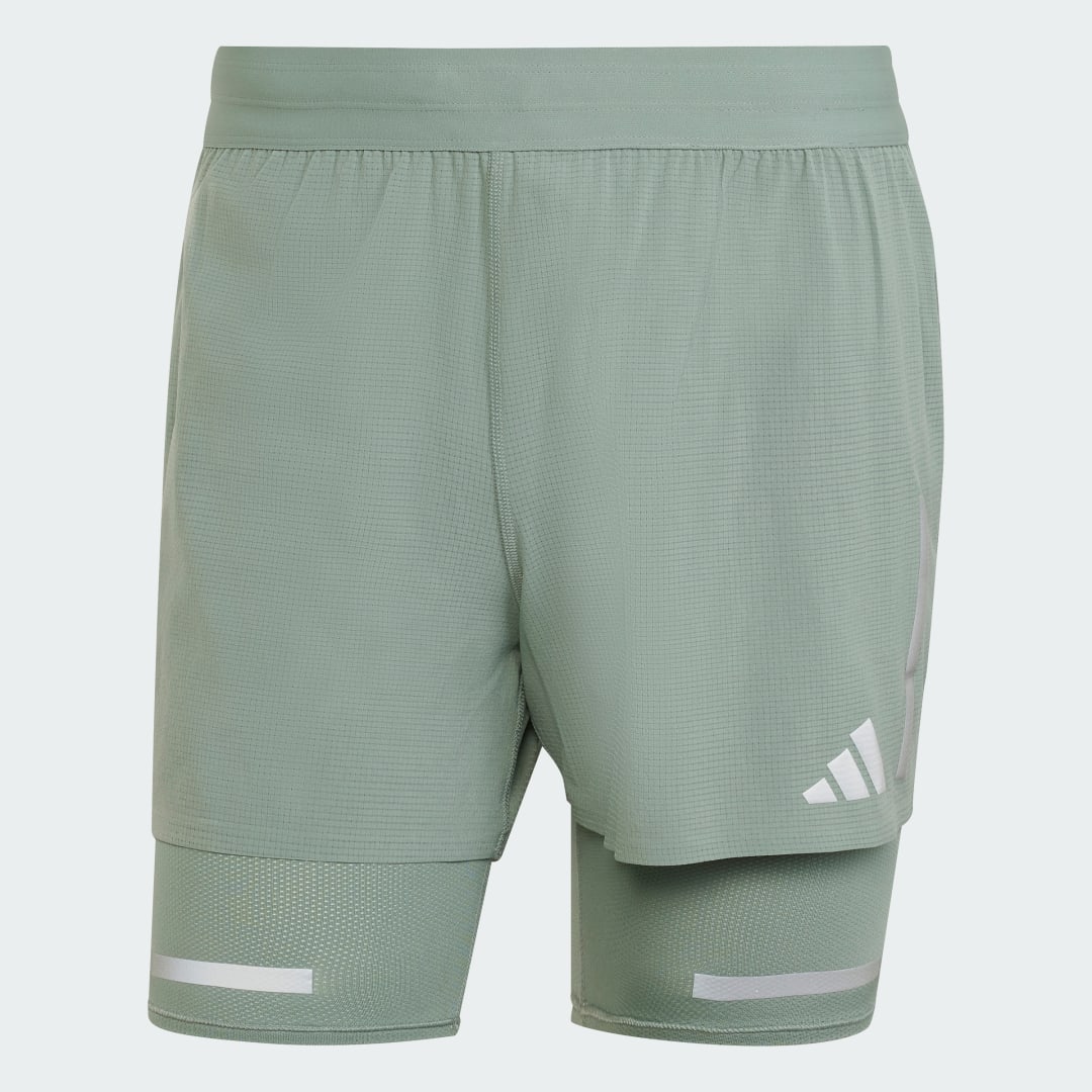 Adidas Ultimate Running Reflective 2-in-1 Short