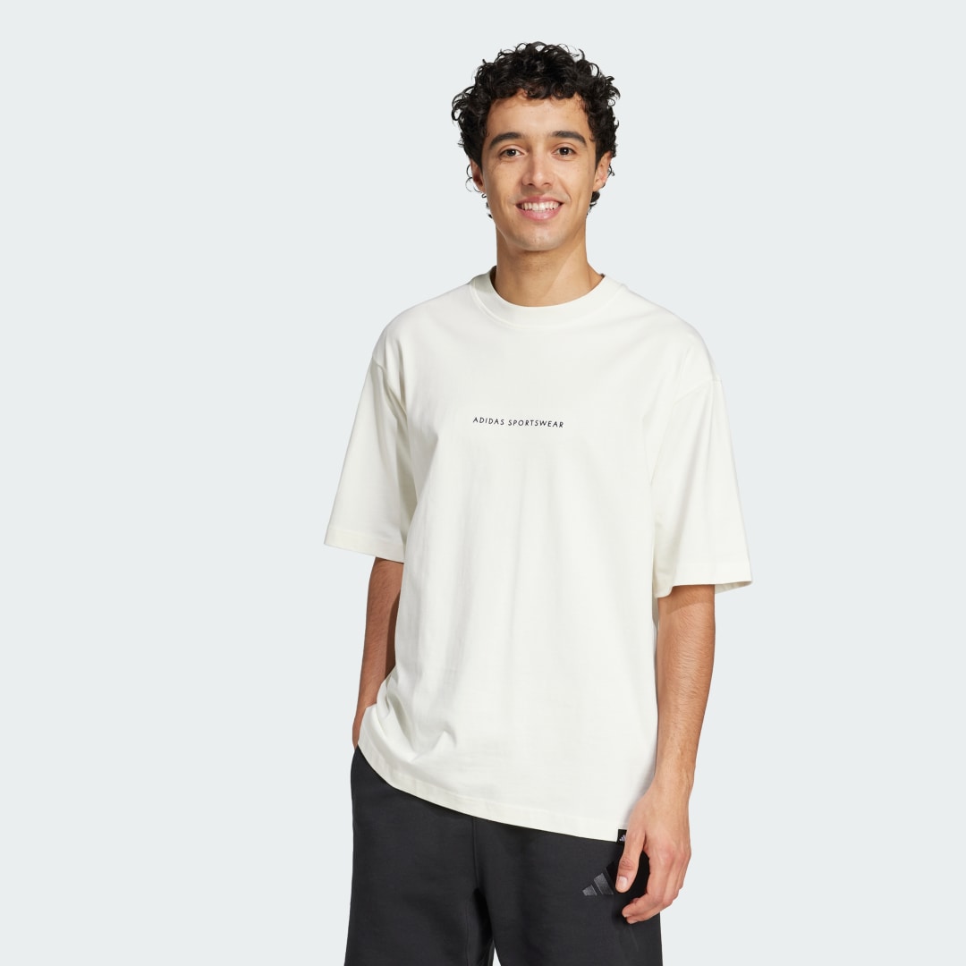 Adidas Codes Doodle Camp Graphic T-Shirt