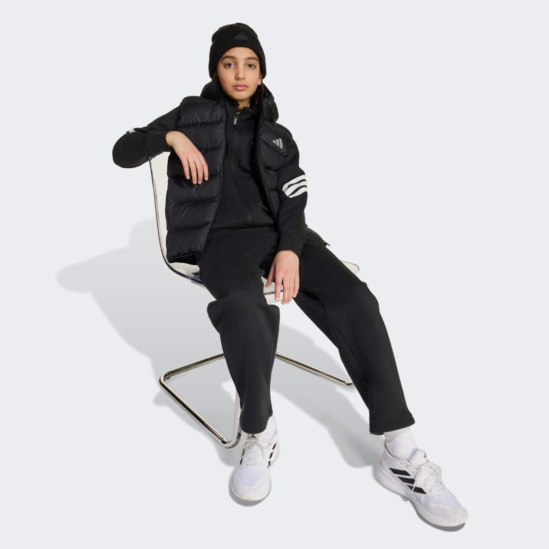 Doudoune sans manches synthétique enfant adidas - vue 3