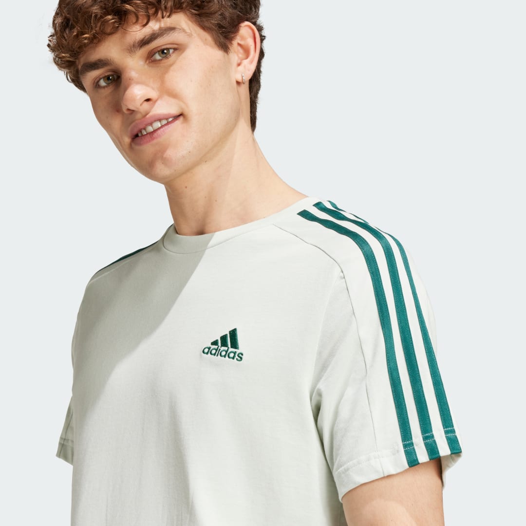Adidas Essentials Single Jersey 3-Stripes T-shirt