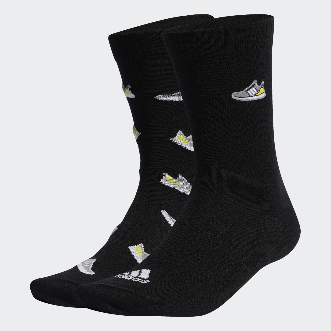 Run x Ultraboost Shoe Love Graphic Sokken 2 Paar