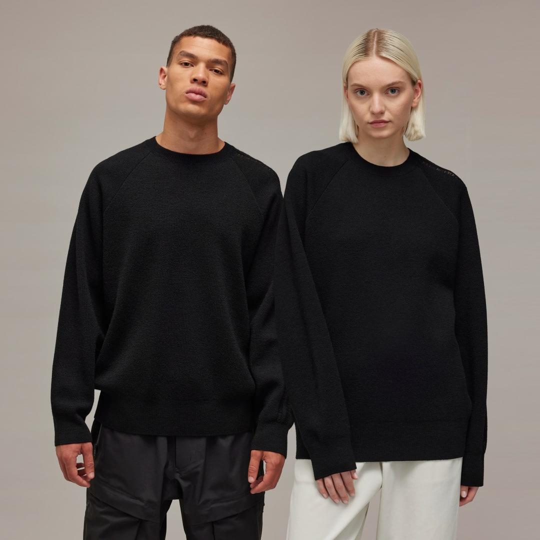 Y-3 Stijlvolle Gebreide Kleding Collectie Black Heren