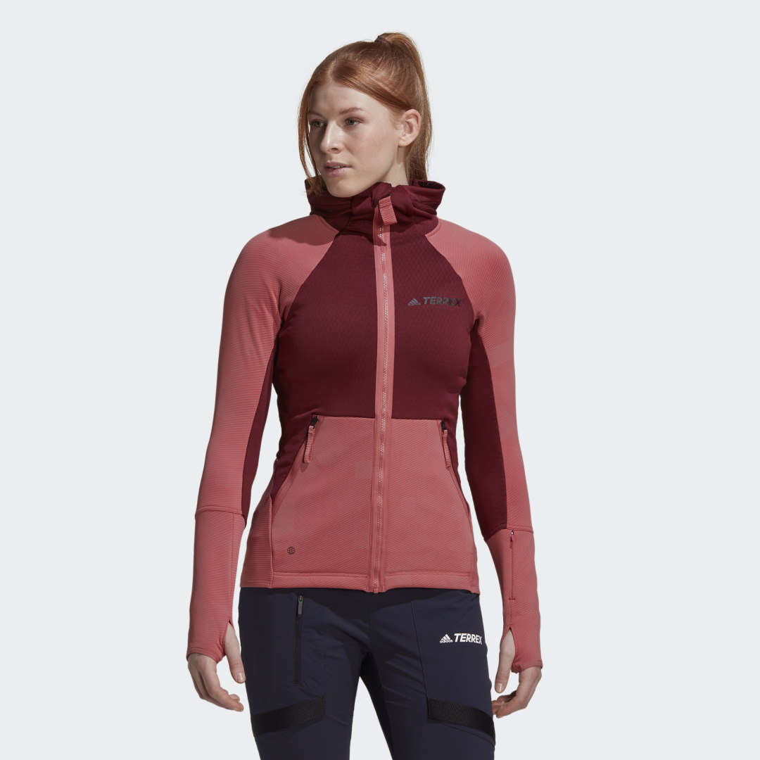 Veste de randonnée à capuche en molleton Terrex Tech Flooce