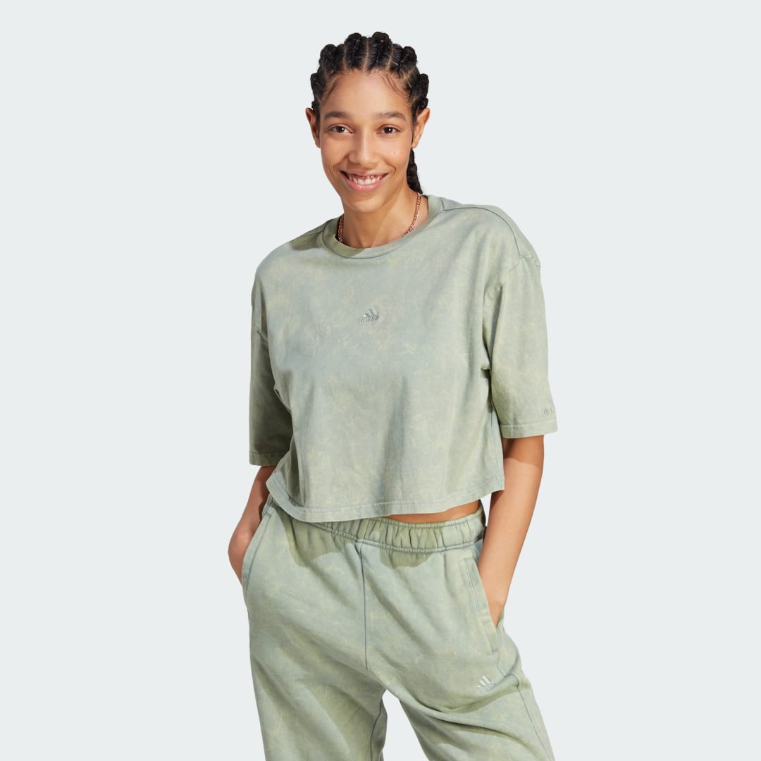 T-shirt délavé molleton ALL SZN