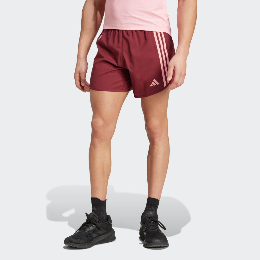 Adidas Own the Run 3-Stripes Shorts