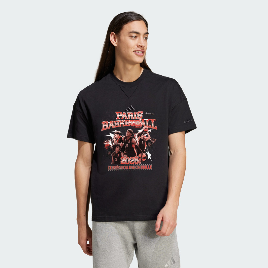 Adidas Paris Basketball Club Graphic T-shirt