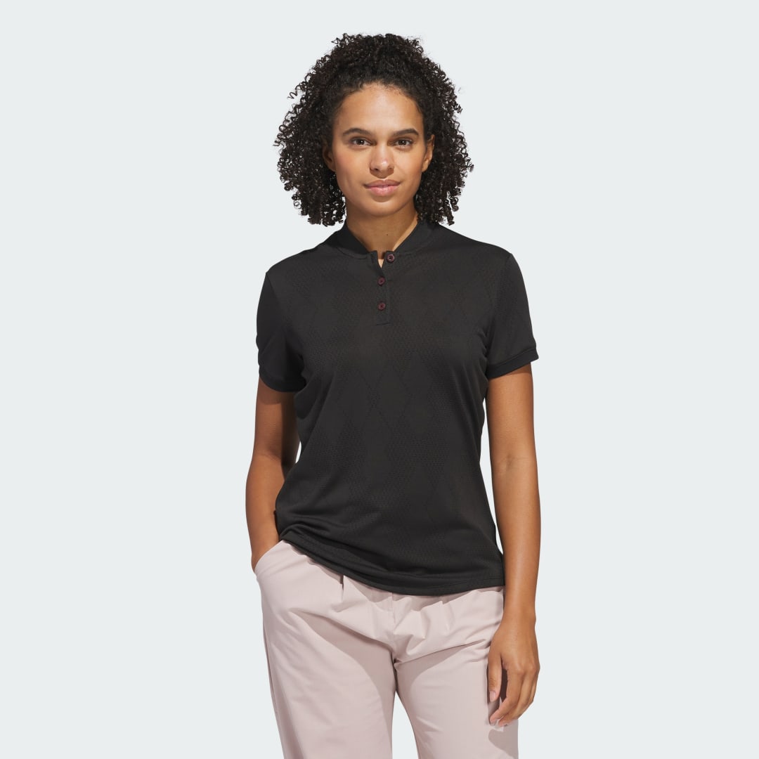 Adidas Ultimate365 Diamond Jacquard Poloshirt