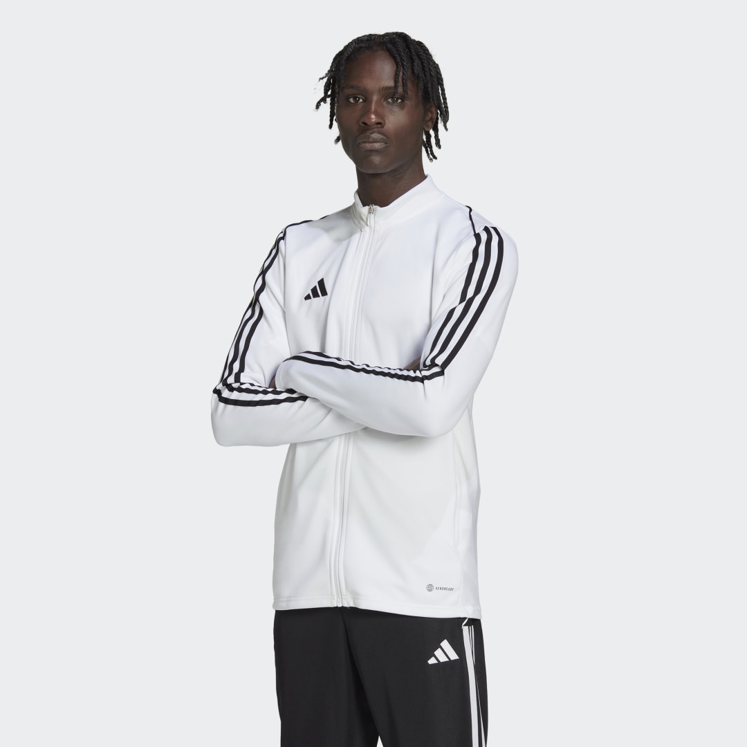 adidas Tiro 23 League Training Jacket White XL Taller Mens