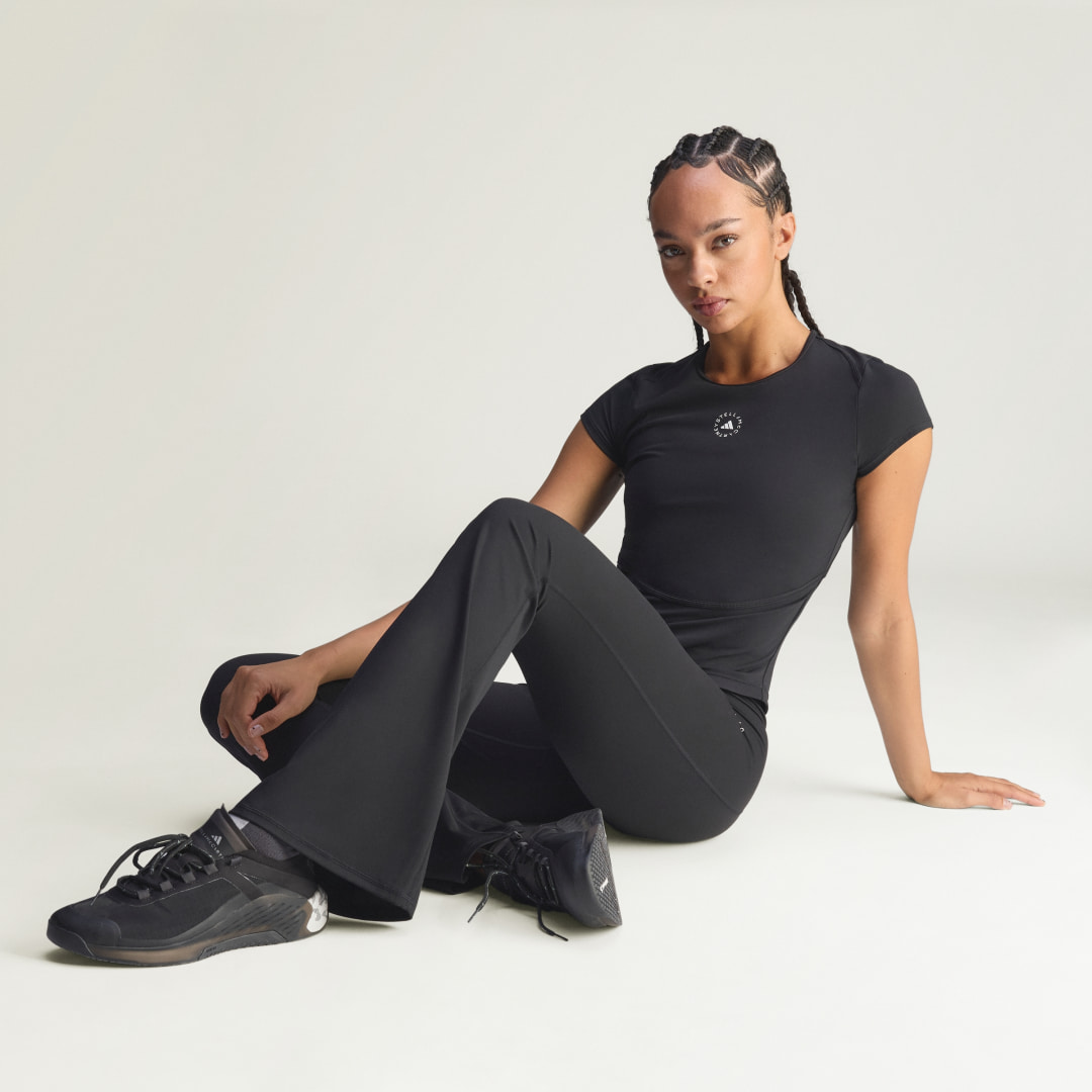 Legging évasé de training adidas by Stella McCartney - vue 7