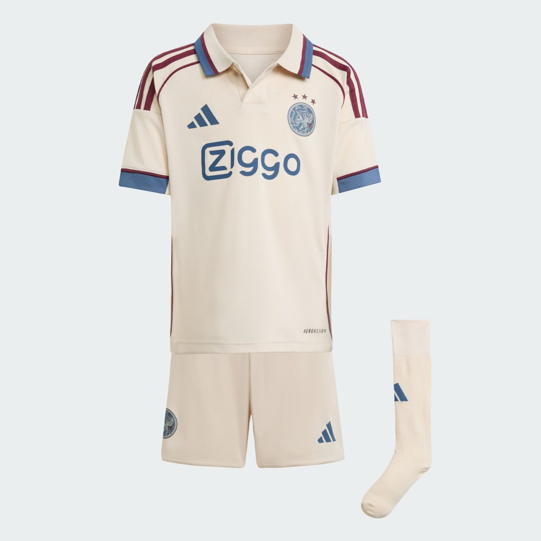Adidas Ajax Amsterdam 25 26 Derde Mini-Tenue Kids