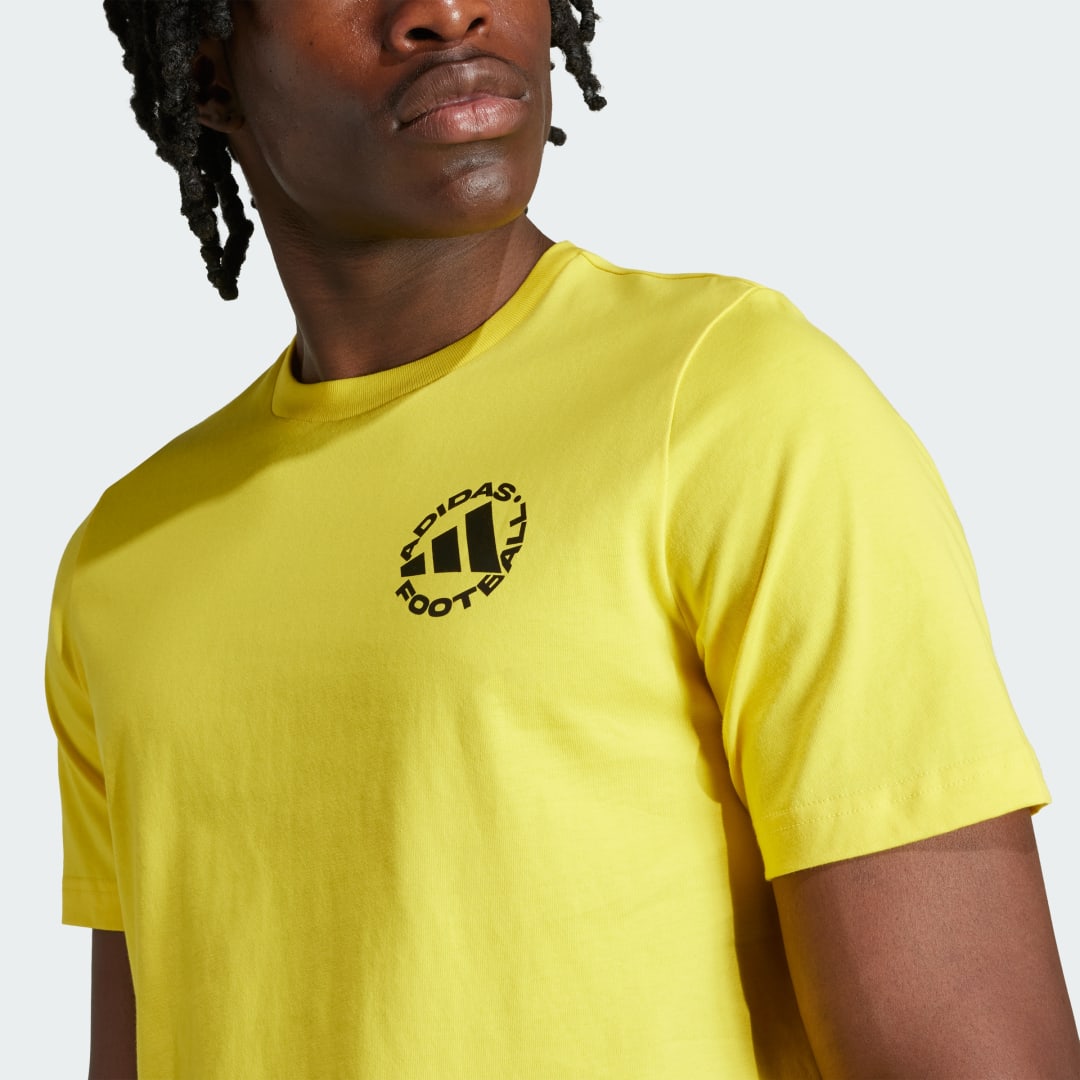 Adidas Football Sticker Graphic T-shirt
