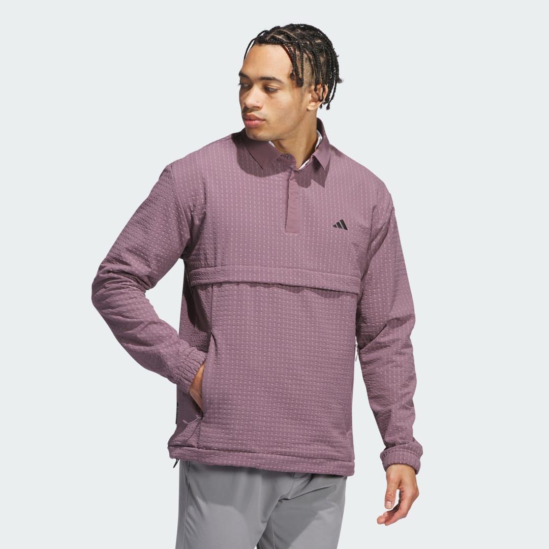 Adidas Ultimate365 Tour WIND.RDY Pullover met Korte Rits