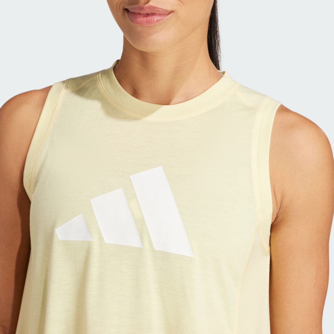 Adidas Train Essentials Big Performance Logo Training Tanktop
