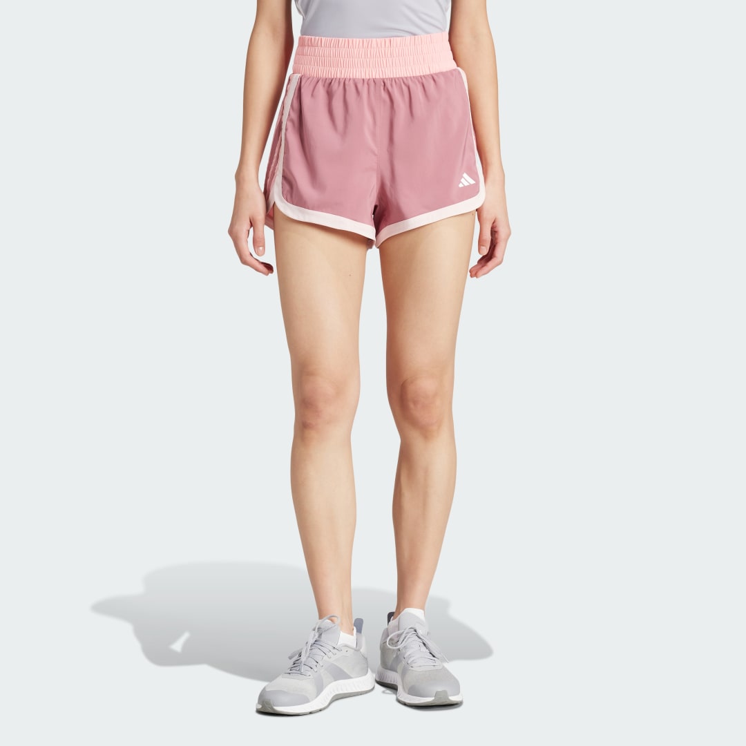 Adidas Pacer Woven Training Colorblock High-Rise Short