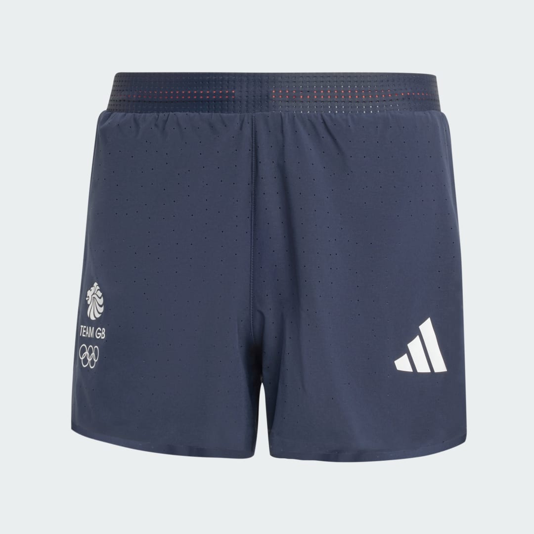 Adidas Team GB Adizero Running 3-Inch Split Short