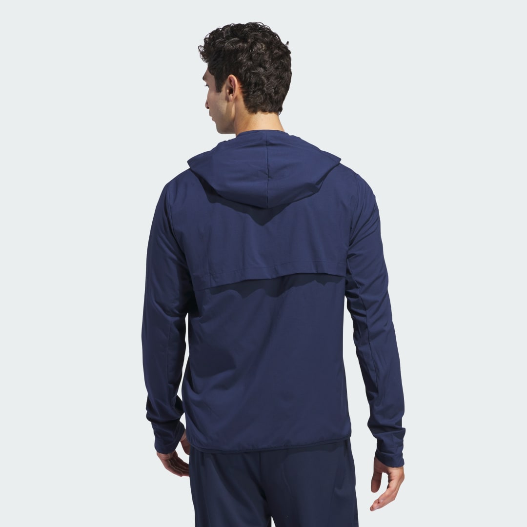 Image of adidas Ultimate365 Convertible Jacket Navy Blue S - Men Golf Jackets