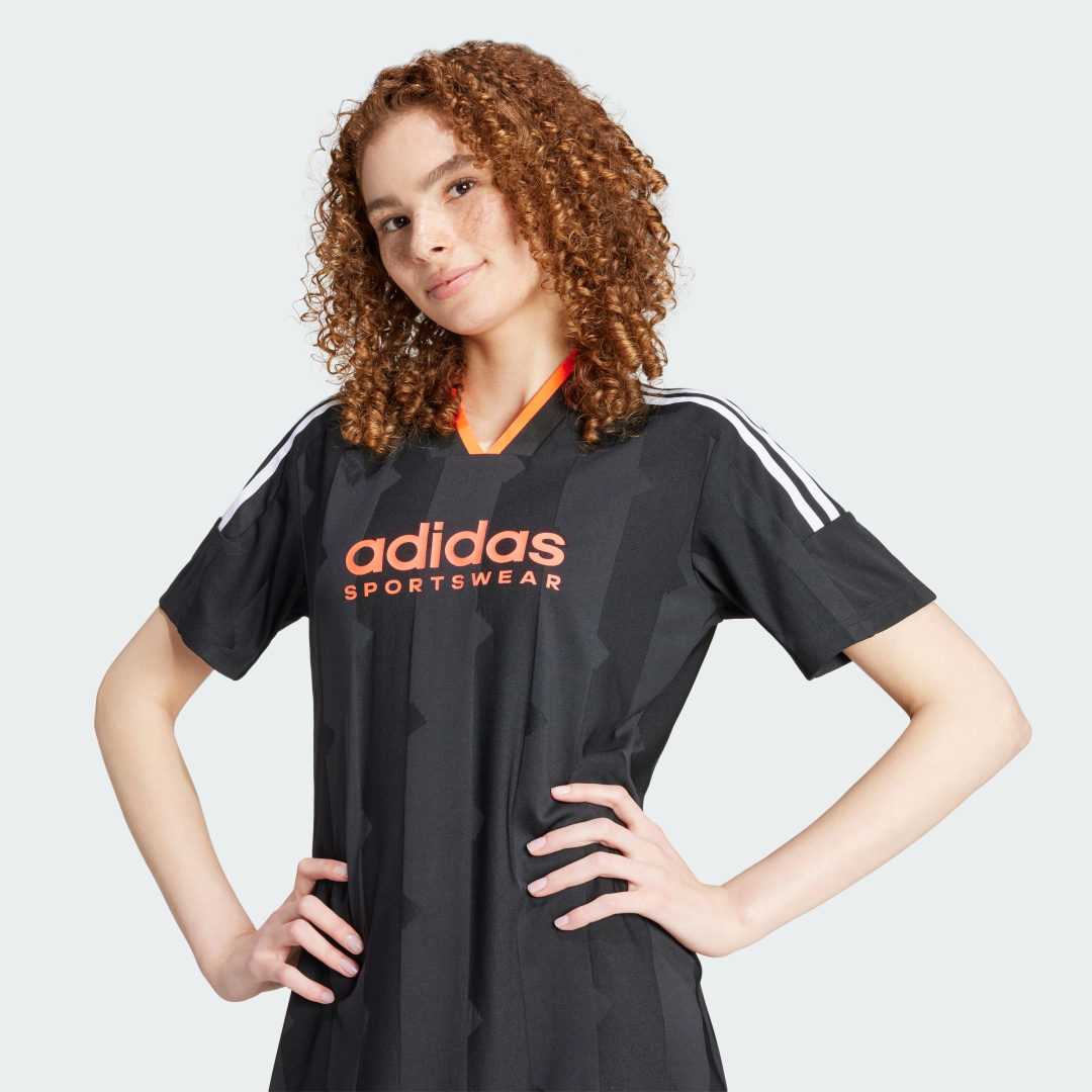 Adidas Tiro Cut 3-Stripes Jacquard T-shirtjurk