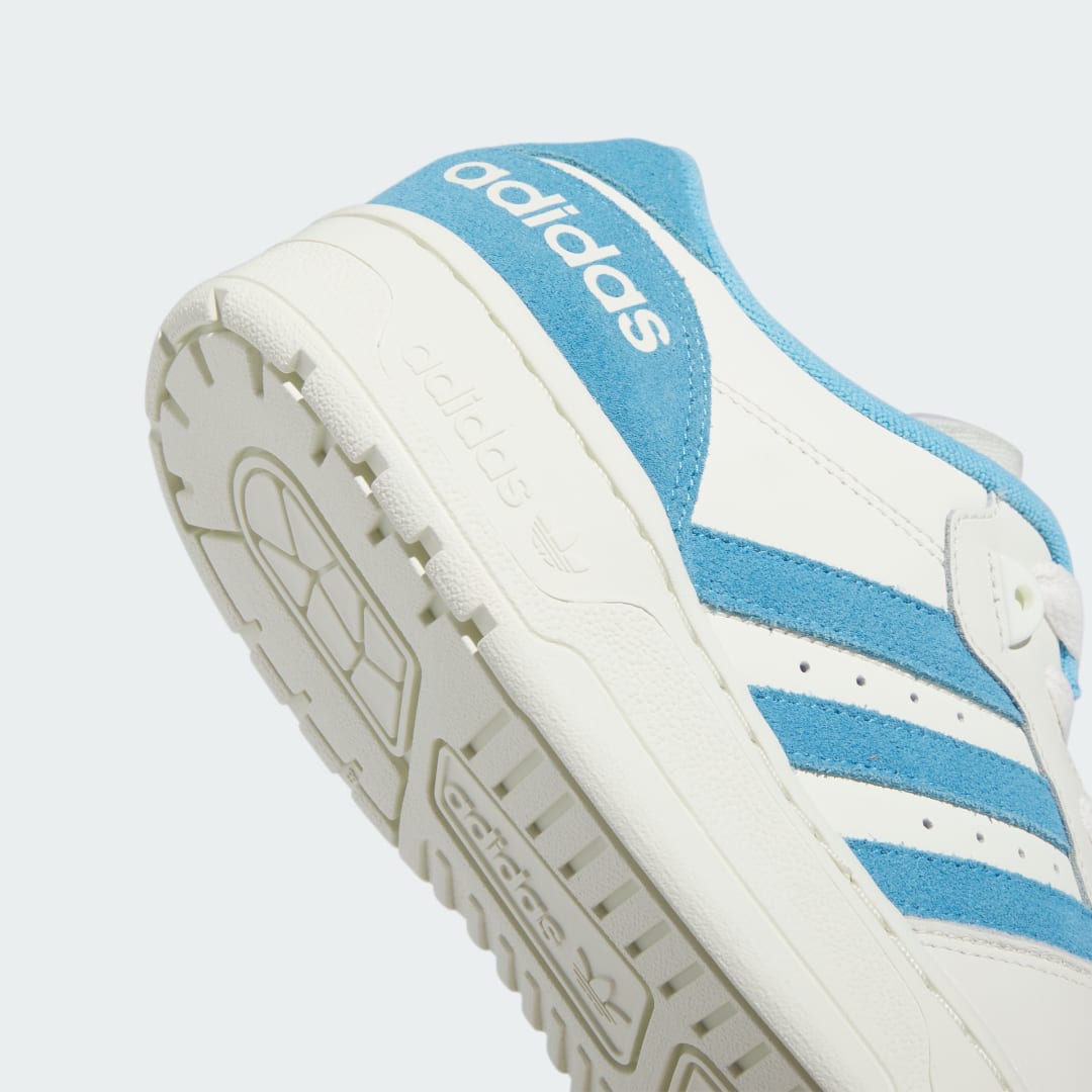 

adidas Tenis Rivalry Low Unisex, Ivory/semi azul burst/blanco