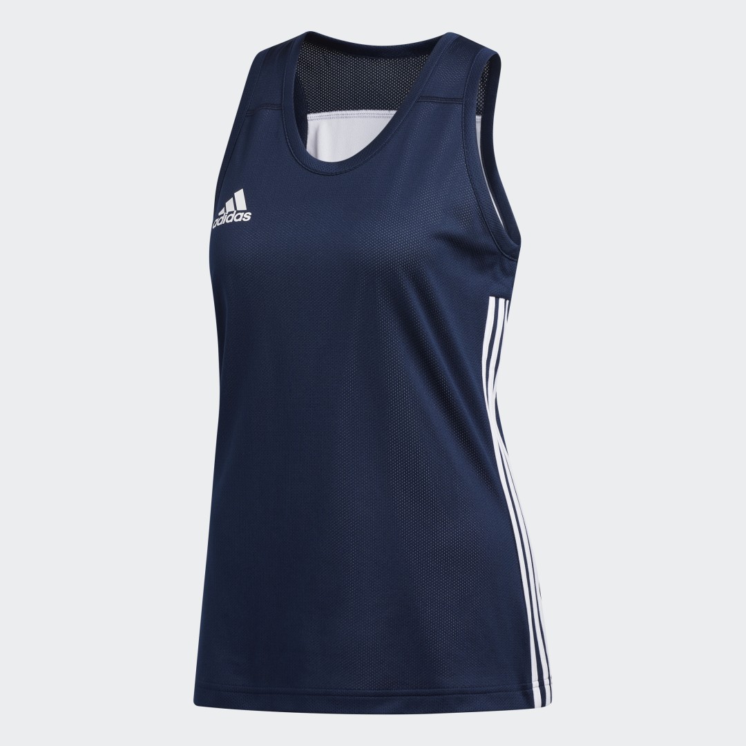 Image of adidas 3G Speed Reversible Jersey Navy Blue S - Women Basketball Jerseys