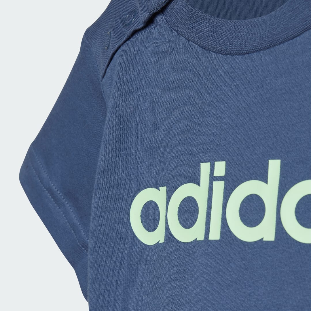 Adidas Essentials Lineage Organic Cotton T-shirt en Short Set