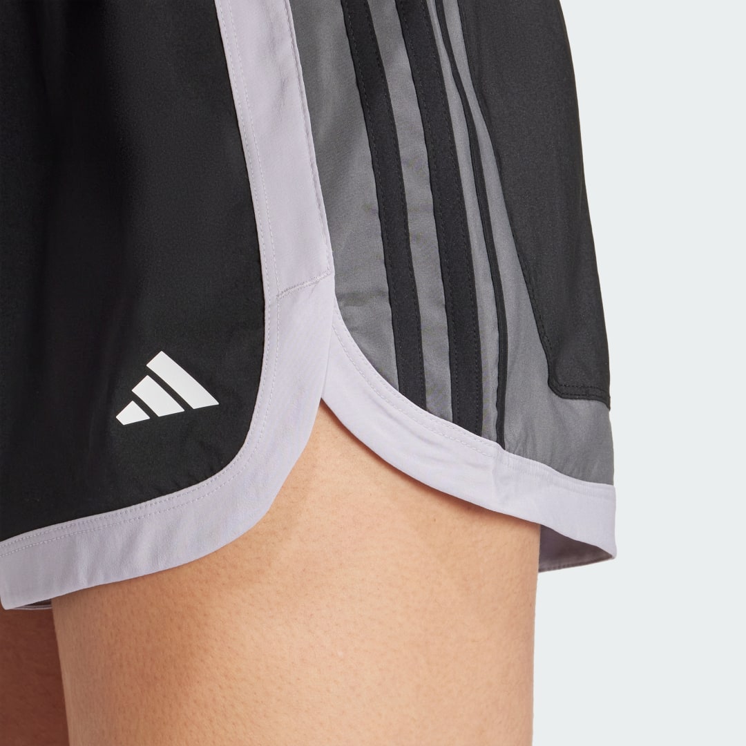 Adidas Pacer Woven Training Colorblock High-Rise Short