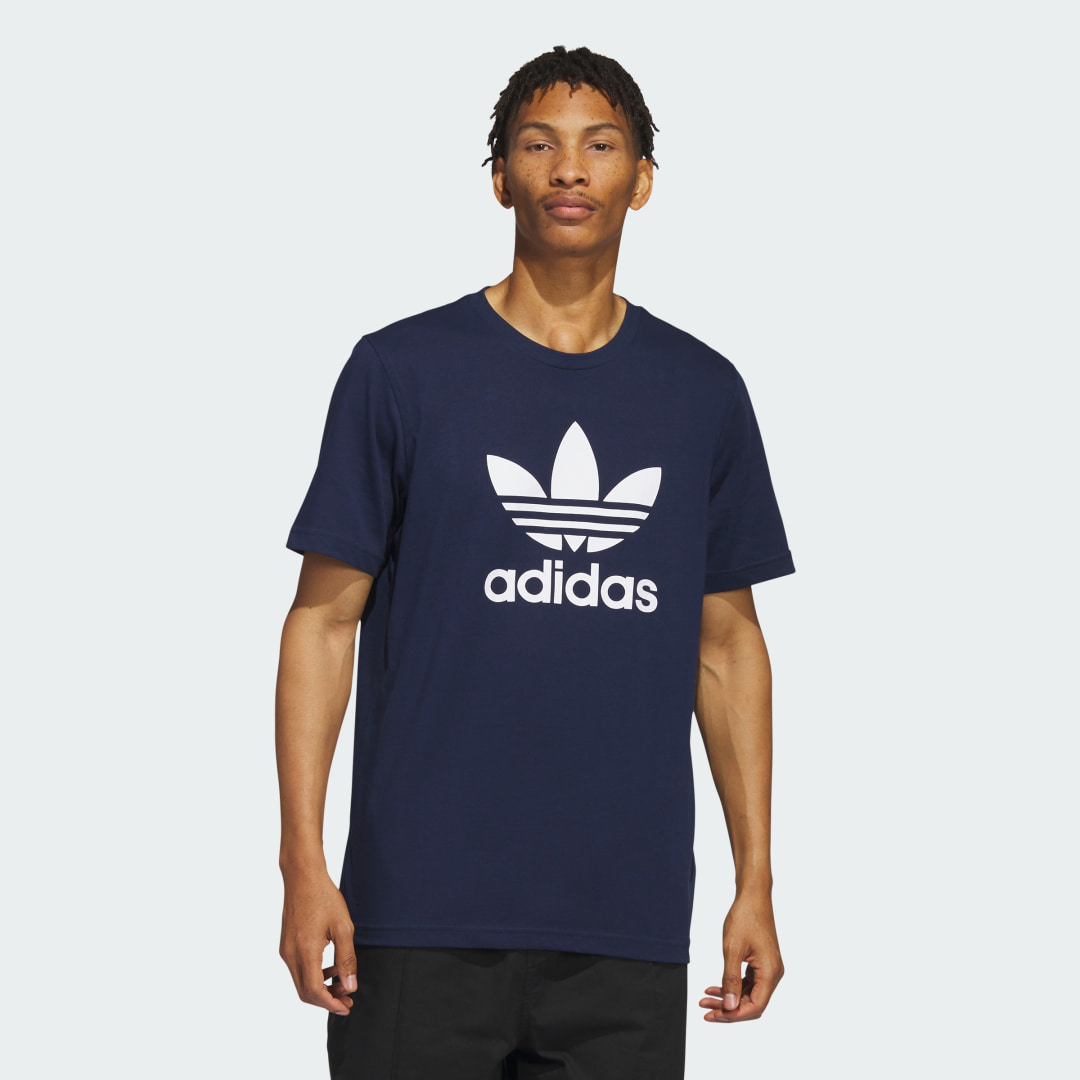 

adidas Polera Adicolor Classics Trifolio Polera Adicolor Classics Trifolio Hombre  - Hombre Originals, Azul