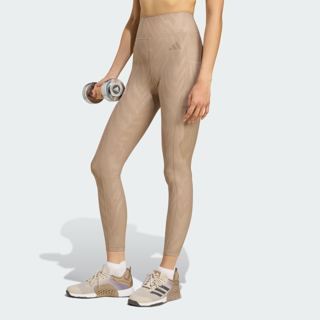 Adidas Optime AOP Full-Length Legging