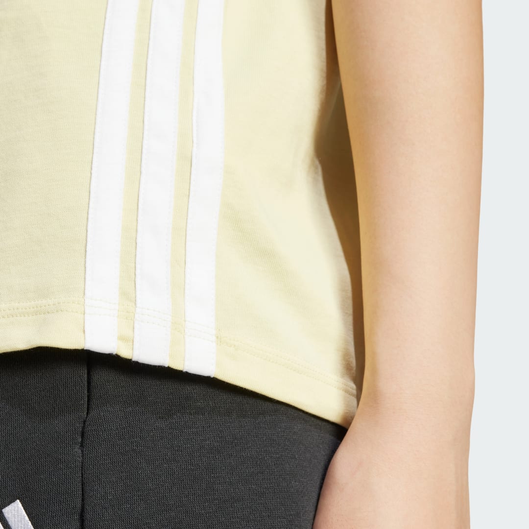 Adidas Essentials 3-Stripes Katoenen T-shirt