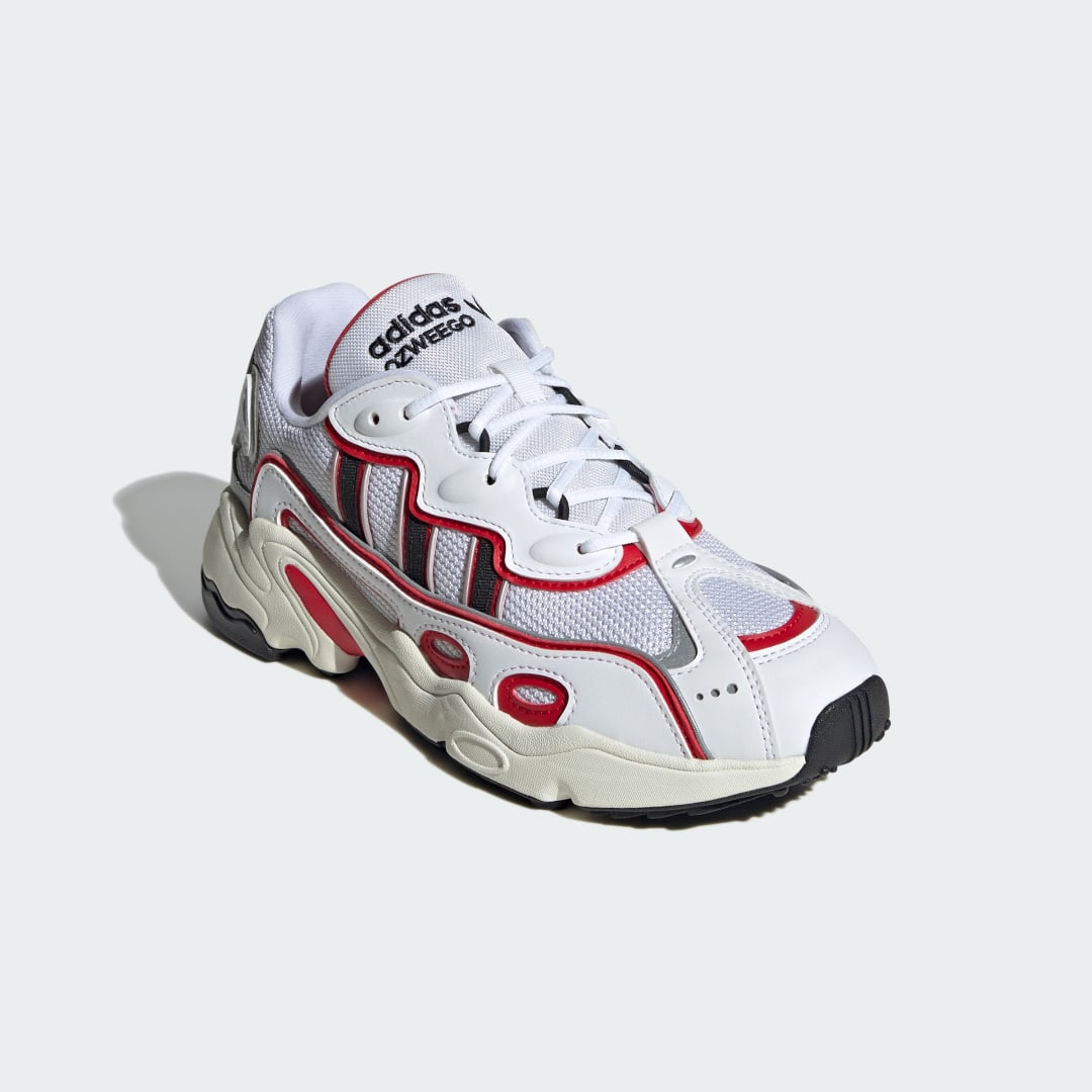 Adidas Ozweego sneaker Cloud White / Better Scarlet / Silver Metallic