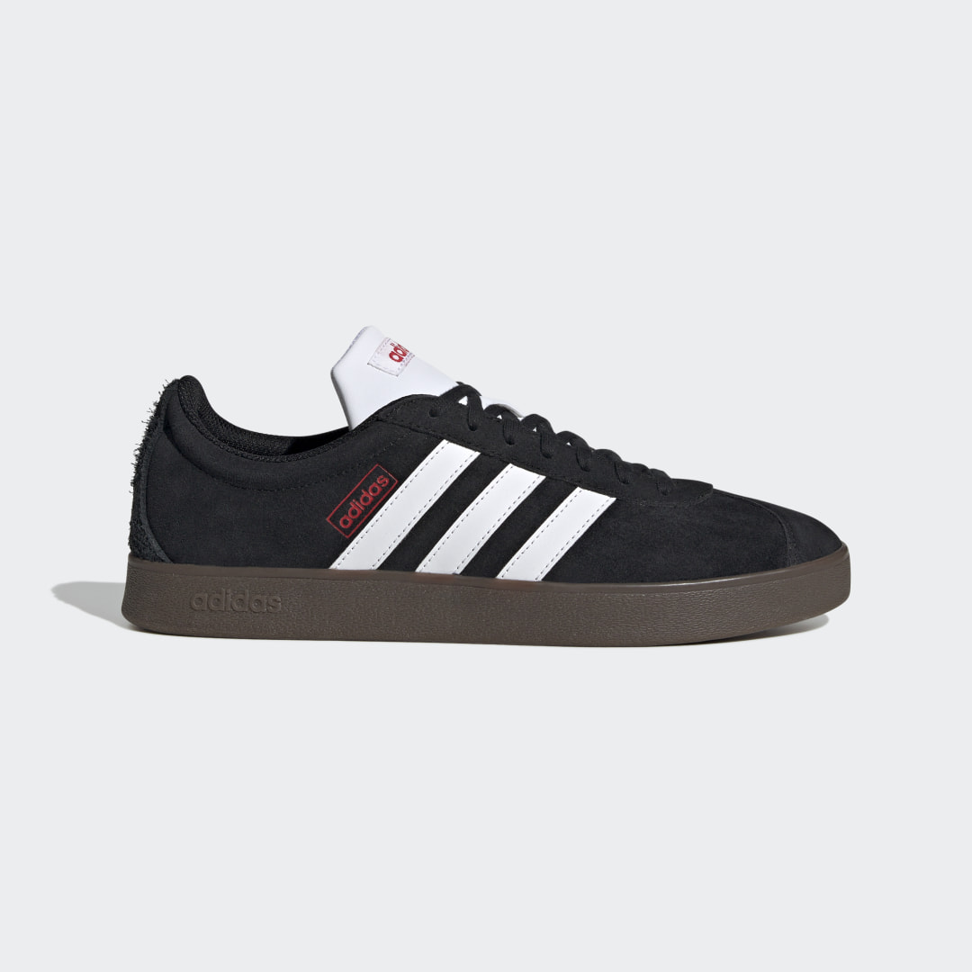 Adidas VL court sneaker Core Black / Cloud White / Better Scarlet