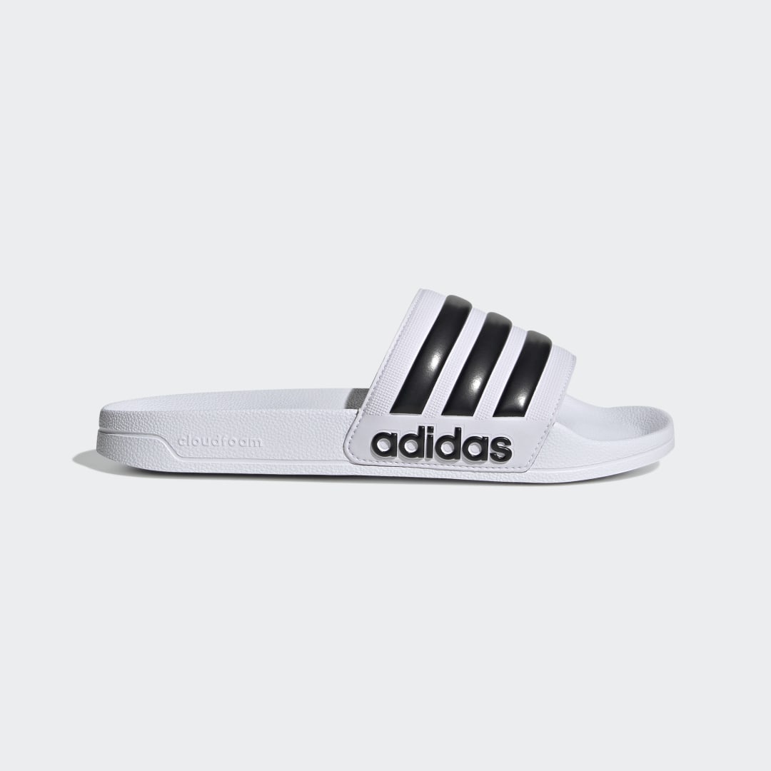Adilette Shower Slides Cloud White/Core Black/Cloud White 36 2/3