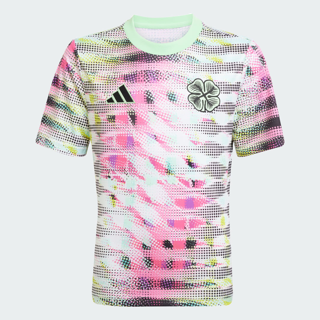 Adidas Celtic FC 25 26 Pre-Match Shirt Kids