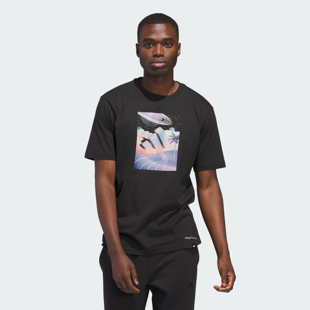 Image of All Day I Dream About Summer (A.D.I.D.A.S.) Graphic T-Shirt cod002