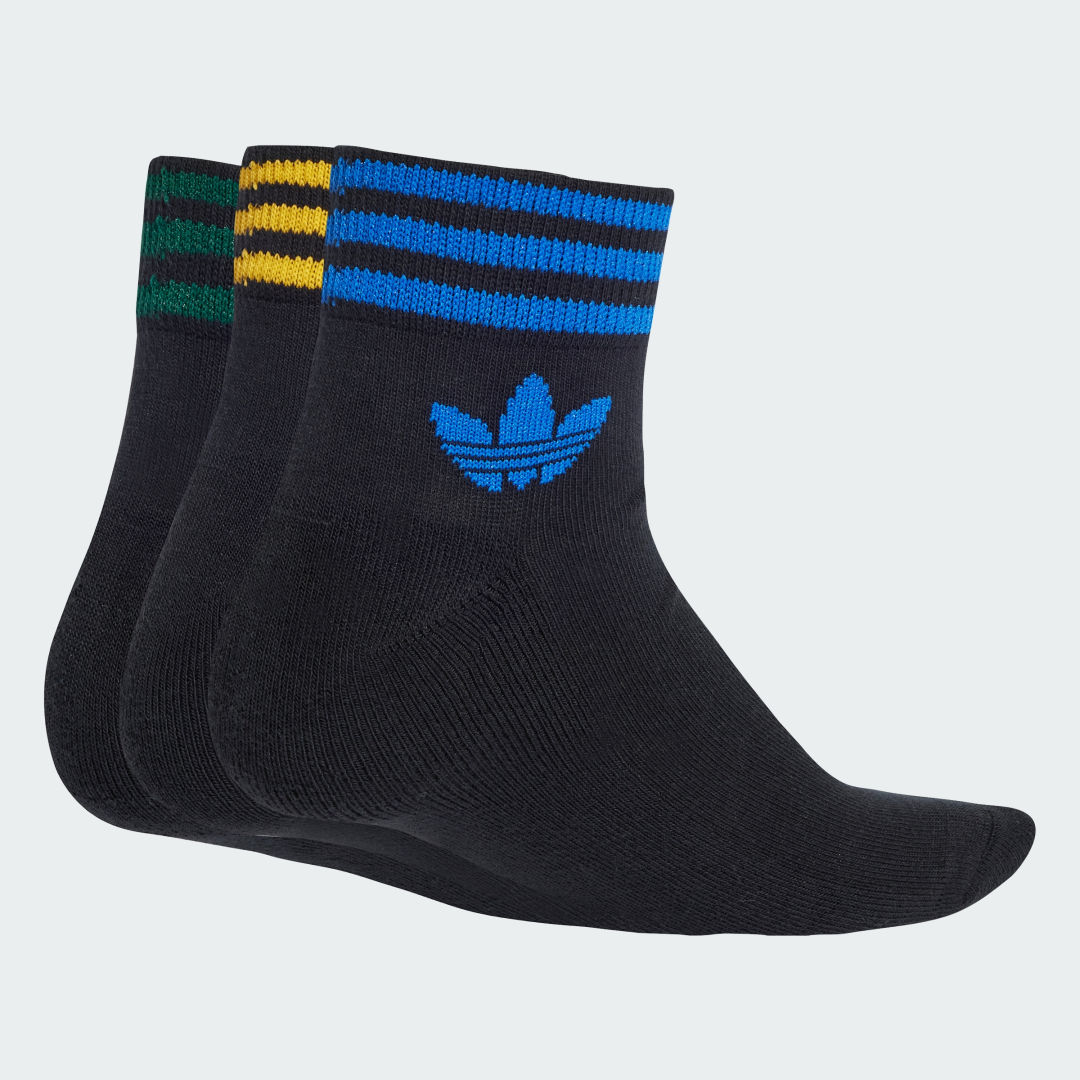 adidas Island Club Trefoil Ankle Socks 3 Pairs