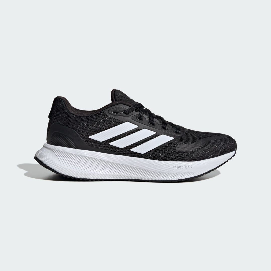 

adidas Tenis de Running Runfalcon 5 Mujer, Negro/blanco/negro