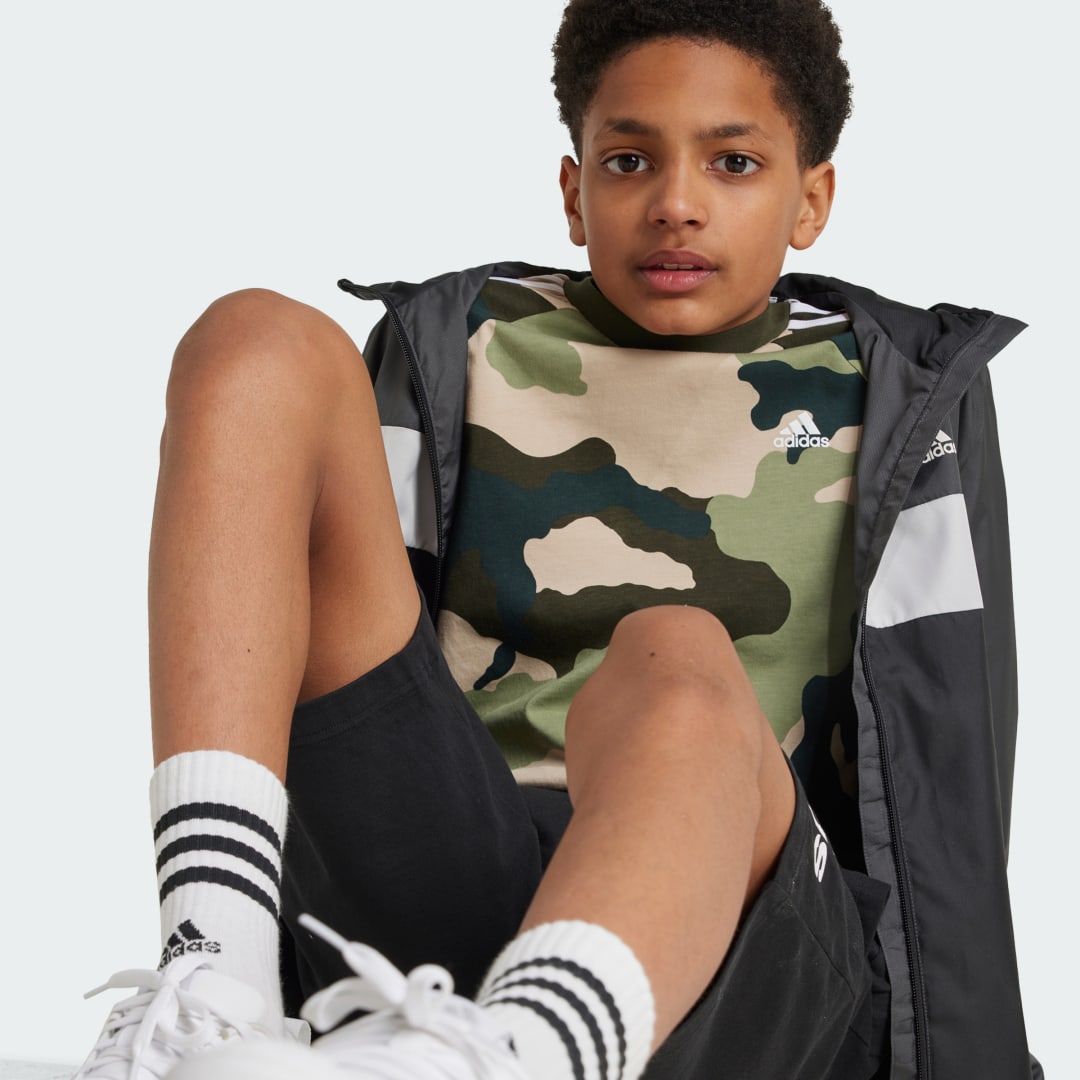 Adidas Juniors Essentials Allover Printed T-shirt Kids