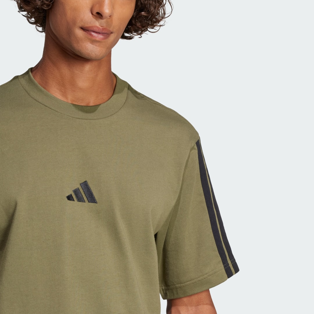 Adidas Essentials 3-Stripes Single Jersey T-shirt