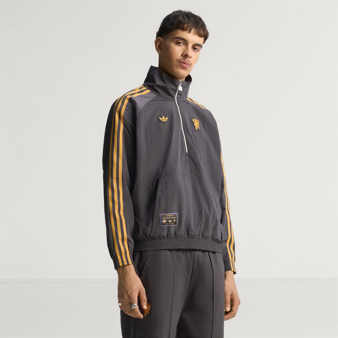 Adidas Manchester United Terrace Icons Jack met Halflange Rits